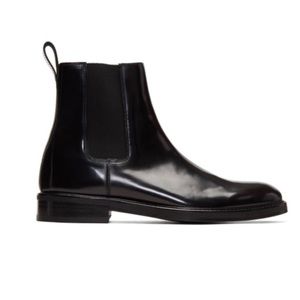 HOPE Black Patent Max Chelsea Boots (size 9)